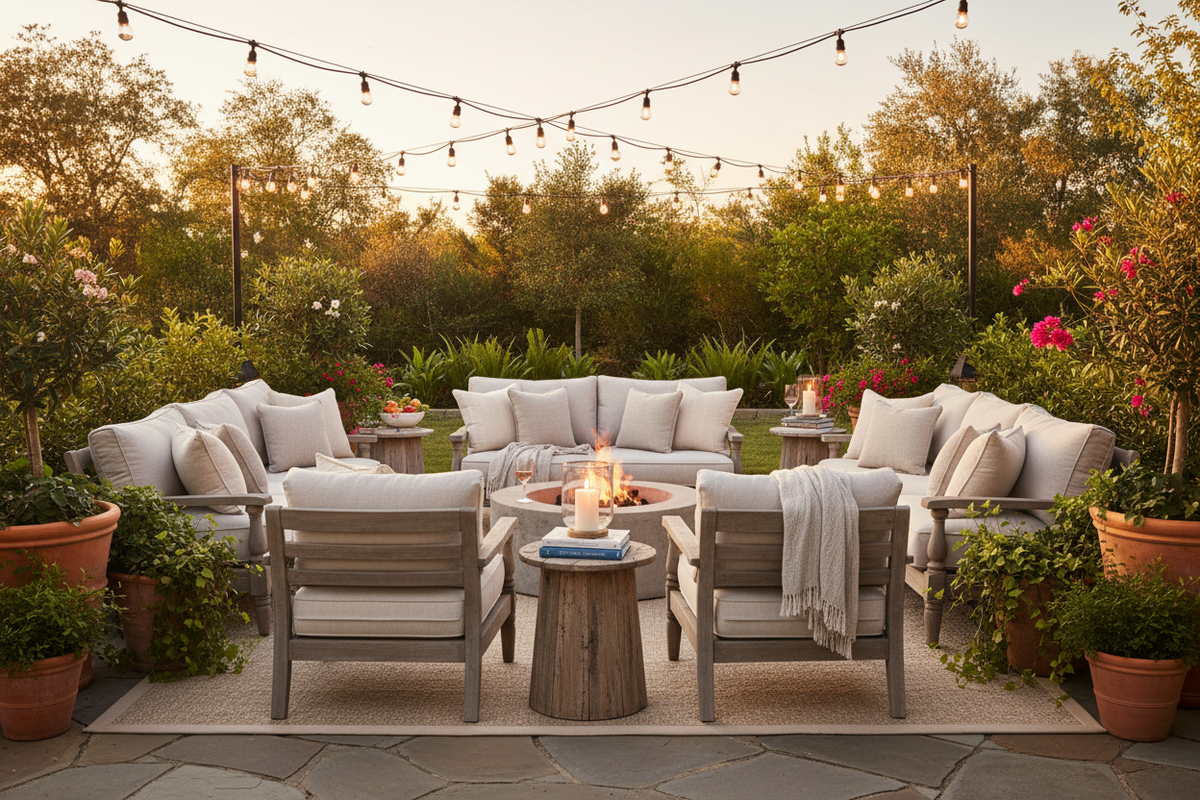 How to Create an Outdoor Living Space You'll Actually Use