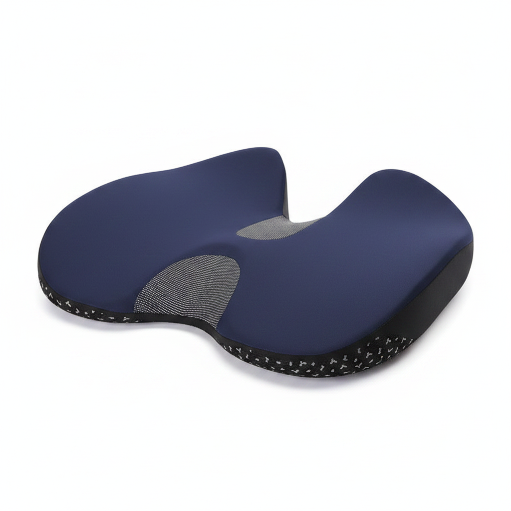 Memory Foam Seat Cushion for Office Chair, Coccyx and Tailbone Pain Relief